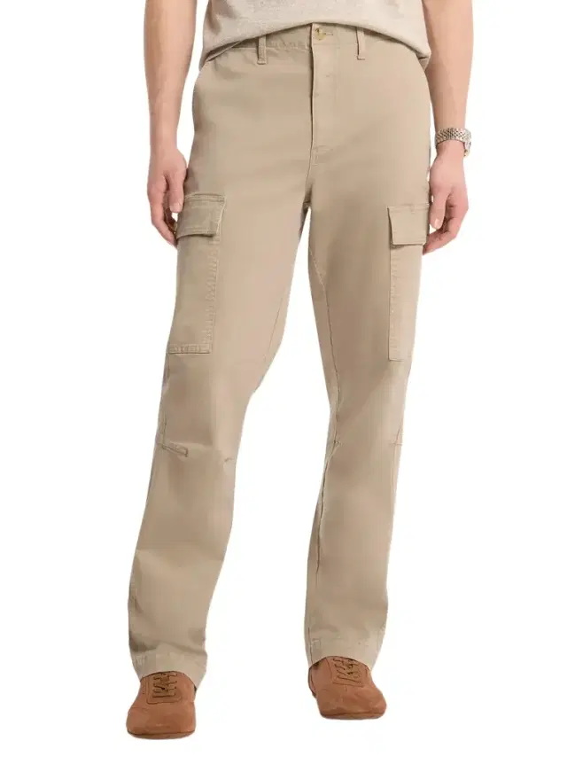 Michael Kors Collection Stretch Cotton Twill Cargo Pants