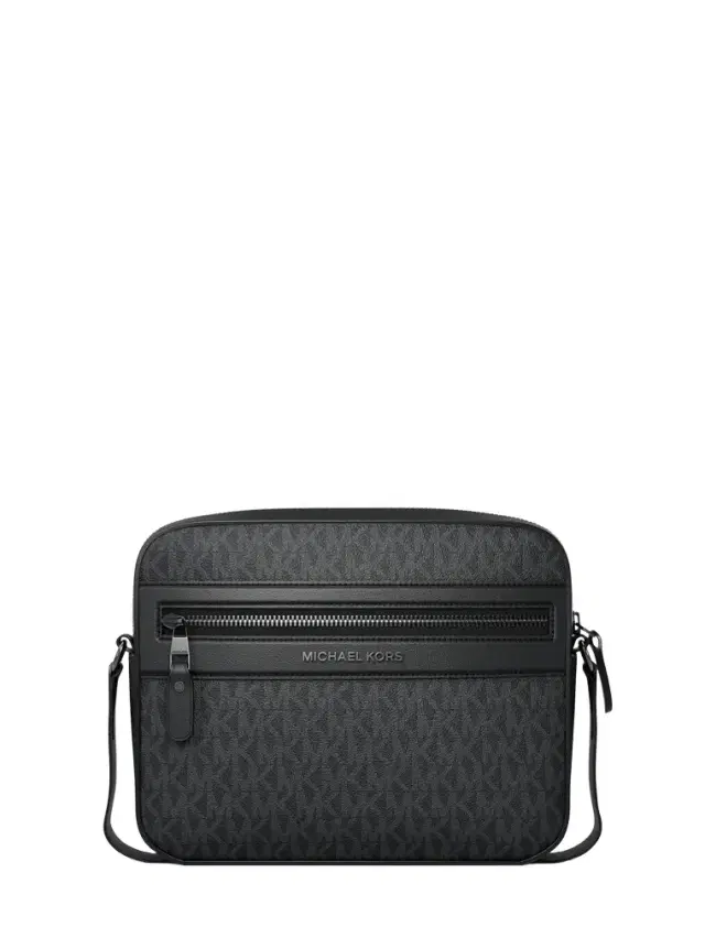 Michael Kors Collection Jet Set Signature Logo Crossbody Bag