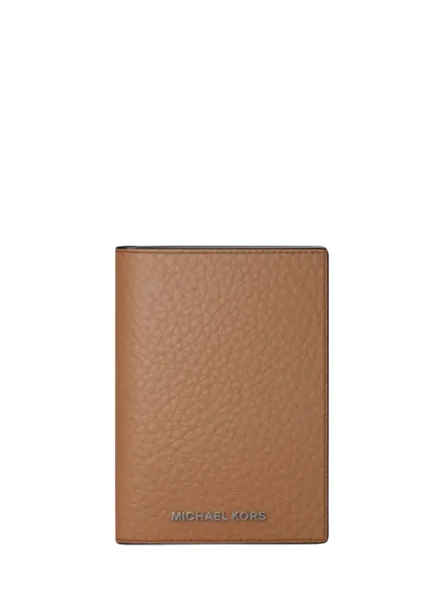 Michael Kors Collection Hudson Pebbled Leather Folio Card Case