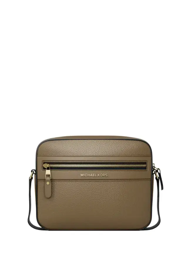 Michael Kors Collection Jet Set Pebbled Leather Crossbody Bag