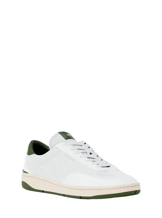 Michael Kors Collection Wilton Perforated Leather Sneaker