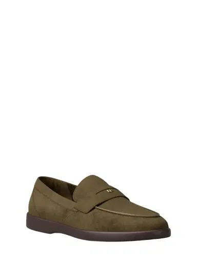 Michael Kors Collection Wesley Suede Loafer | Thumbnail 1 Michael Kors Collection Wesley Suede Loafer | Thumbnail 1