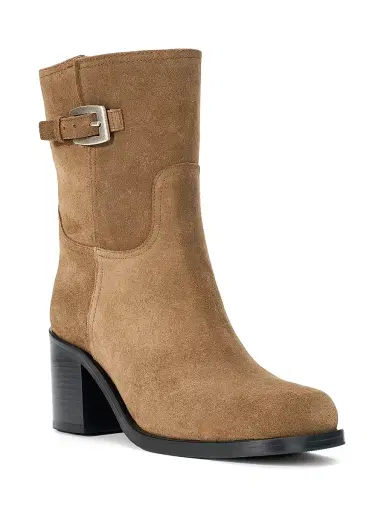 Staud Women's Brooklyn 75MM Suede Ankle Boots | Thumbnail 2 Staud Women's Brooklyn 75MM Suede Ankle Boots | Thumbnail 2