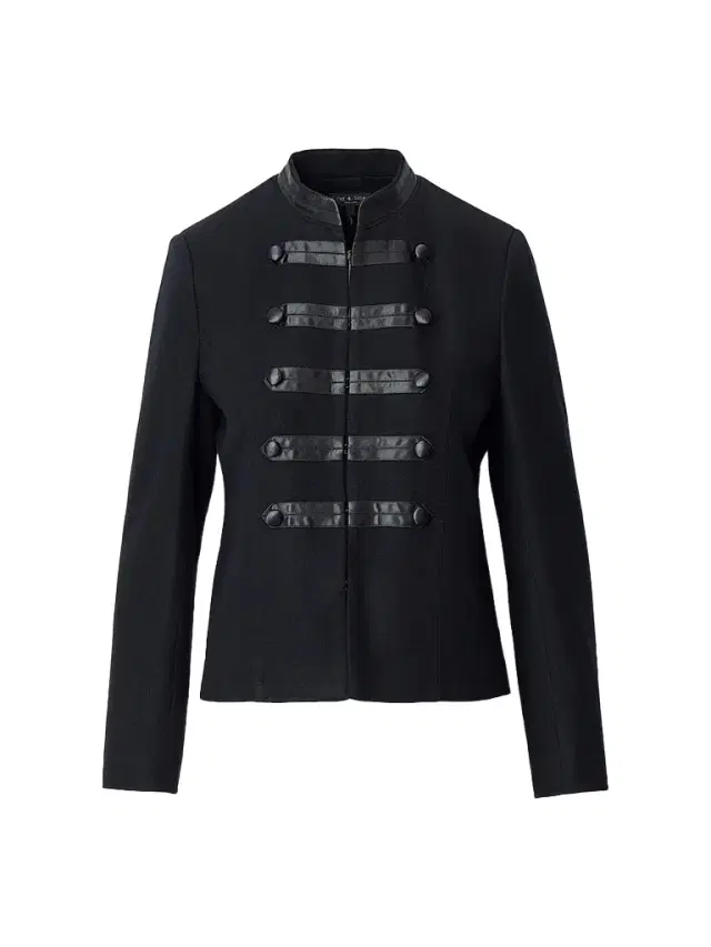 rag & bone Women's Mercer Regalia Wool Blazer - Black