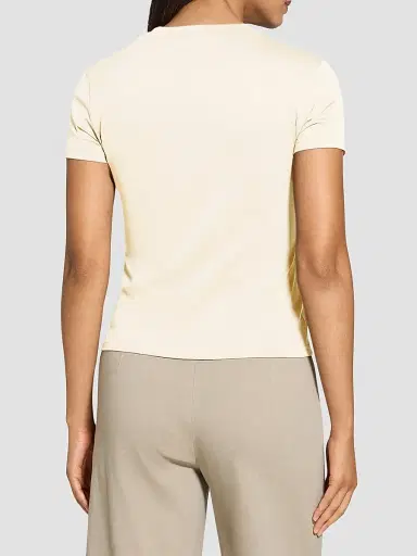 Theory Women's Tiny Tee Cotton T-Shirt | Thumbnail 4 Theory Women's Tiny Tee Cotton T-Shirt | Thumbnail 4