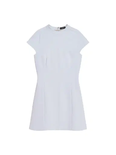 Theory Women's Cap-Sleeve Mockneck Mini Dress | Thumbnail 1