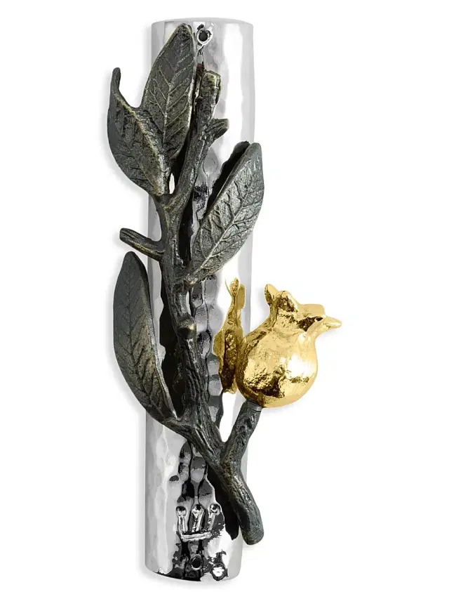 Michael Aram Gold-Plated Pomegranate Mezuzah