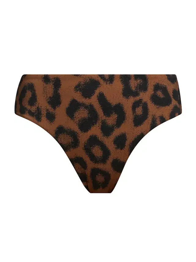 Beach Riot Women's Rozli Animal-Print Bikini Bottom - Caramel Leopard
