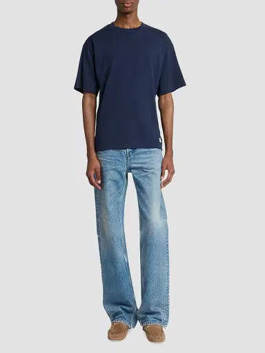 Saint Laurent Men's T-Shirt - Navy - Size XXL | Thumbnail 2 Saint Laurent Men's T-Shirt - Navy - Size XXL | Thumbnail 2
