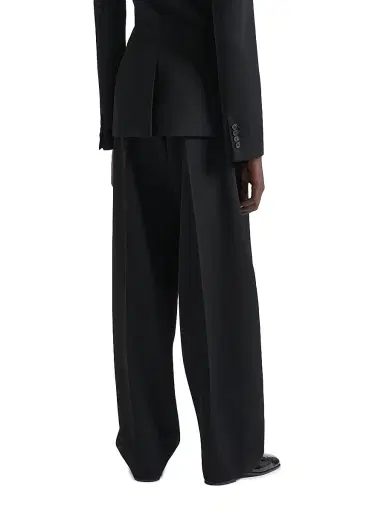 Givenchy Women's Tailored Pants in Wool - Black | Thumbnail 4