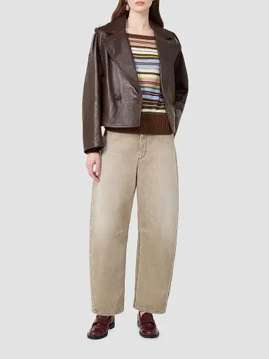 Weekend Max Mara Women's Pure Cotton Yarn Sweater | Thumbnail 2