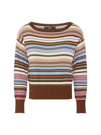 Weekend Max Mara Women's Pure Cotton Yarn Sweater | Thumbnail 1