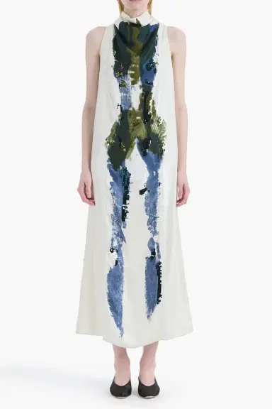 Altuzarra Noori High Neck Dress | Thumbnail 2 Altuzarra Noori High Neck Dress | Thumbnail 2