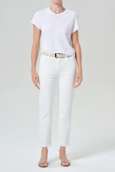 Citizens of Humanity Caia Straight Pant - White | Thumbnail 2