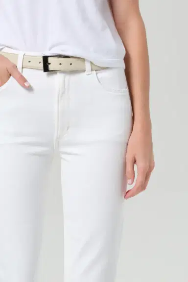 Citizens of Humanity Caia Straight Pant - White | Thumbnail 3