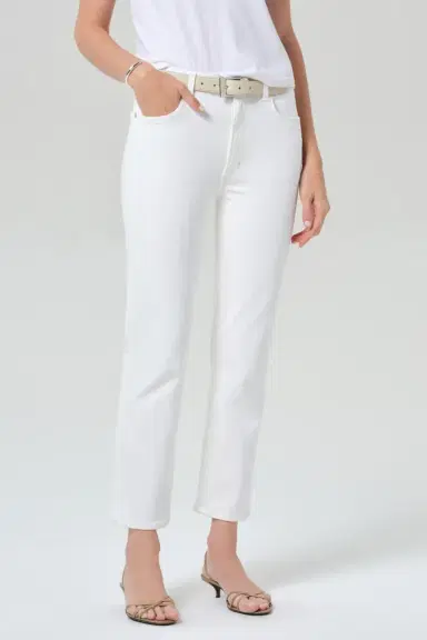 Citizens of Humanity Caia Straight Pant - White | Thumbnail 4