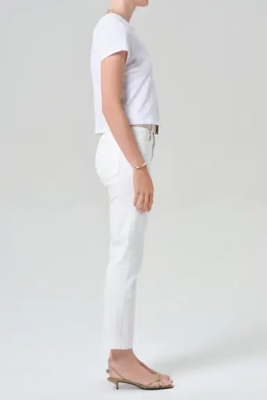 Citizens of Humanity Caia Straight Pant - White | Thumbnail 5