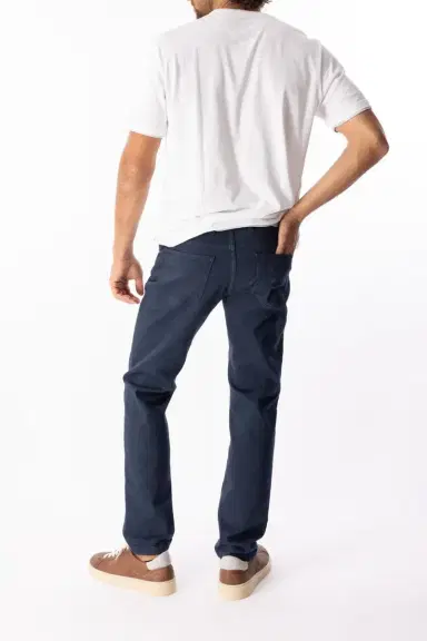 ELEVENTY 5 Pocket Pant - Blue | Thumbnail 4