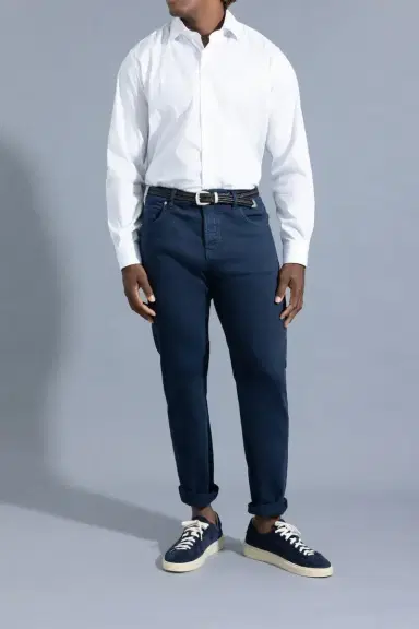 ELEVENTY 5 Pocket Pant - Navy | Thumbnail 2