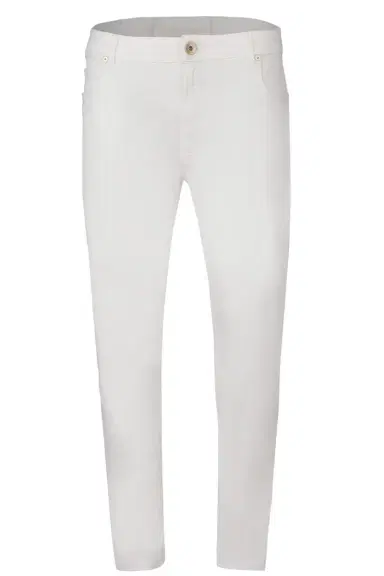 ELEVENTY 5 Pocket Pant - White | Thumbnail 1