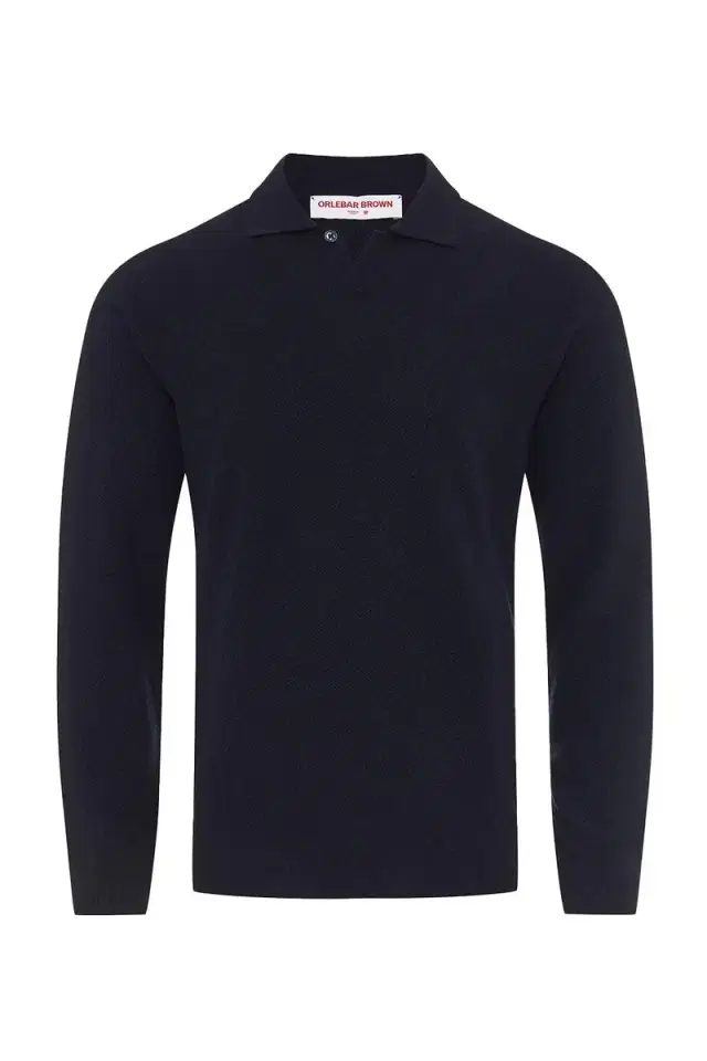 Orlebar Brown BRUNO PULLOVER - NIGHT IRIS