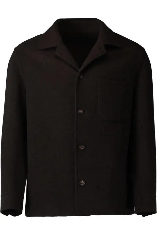 ELEVENTY Button Front Collar Jacket