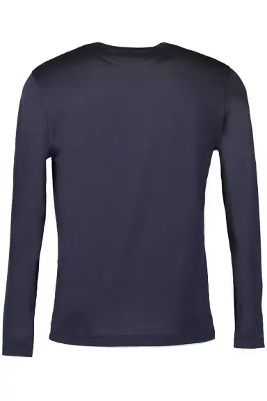 ELEVENTY Crewneck Long Sleeve - Blueberry Light Gray | Thumbnail 2 ELEVENTY Crewneck Long Sleeve - Blueberry Light Gray | Thumbnail 2