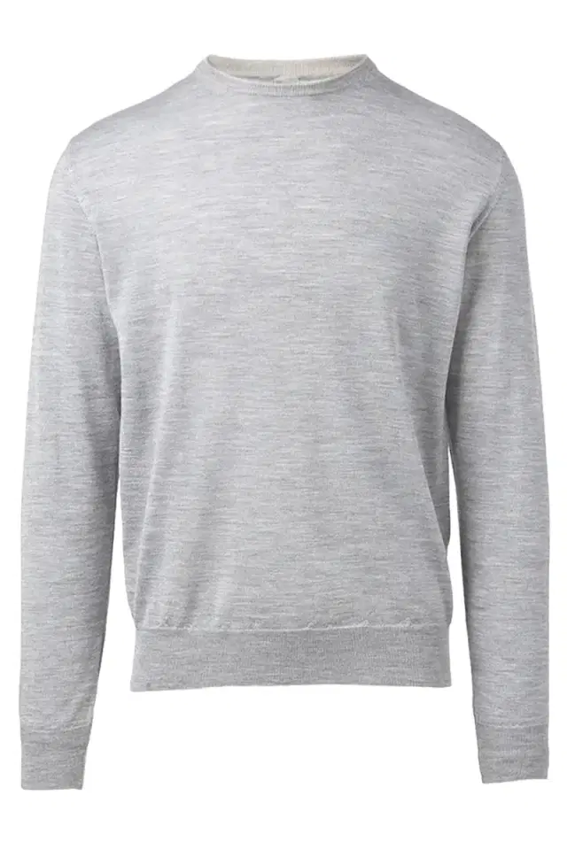 ELEVENTY Crewneck Sweater - Gray Sand