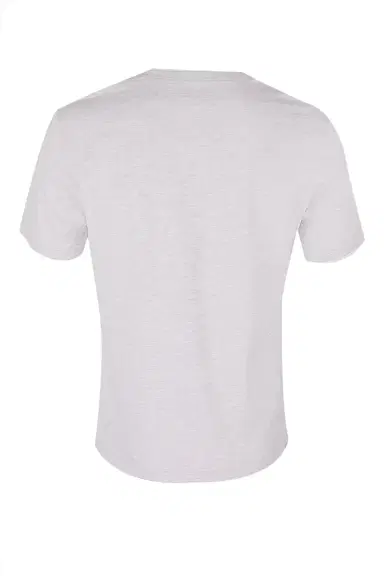 ELEVENTY Crewneck Tee - Grey White | Thumbnail 5 ELEVENTY Crewneck Tee - Grey White | Thumbnail 5