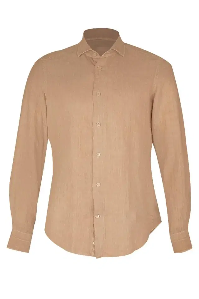 ELEVENTY Dandy Shirt - Sabbia