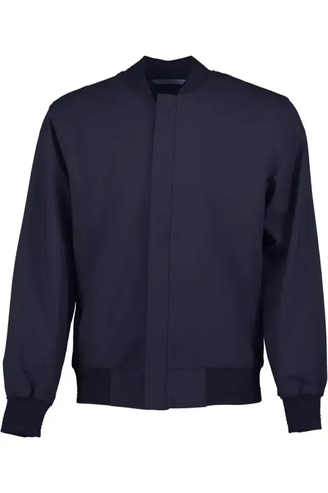 June79 Essential Pierre Button Blazer - Navy