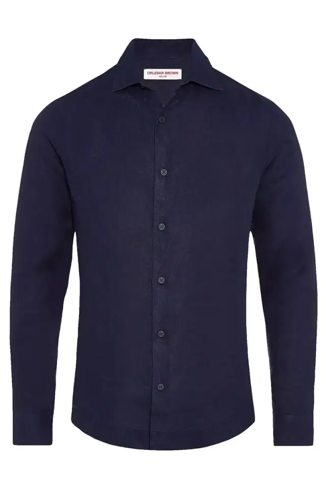 Giles Shirt - Navy