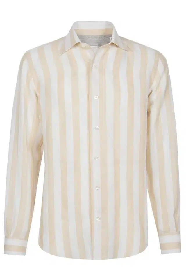 Long Sleeve Linen Shirt - Coriander