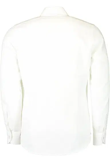 ELEVENTY Long Sleeve Stretch Shirt - White | Thumbnail 5