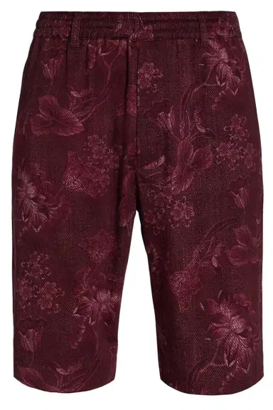 June79 Rocky Shorts - Burgundy | Thumbnail 1