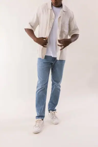 ELEVENTY Short Sleeve Shirt - Sand | Thumbnail 2