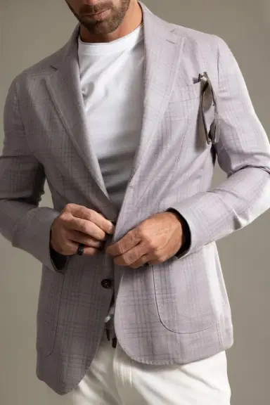 ELEVENTY Single Breasted Blazer | Thumbnail 3 ELEVENTY Single Breasted Blazer | Thumbnail 3
