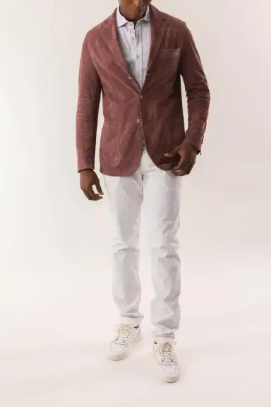 ELEVENTY Single Breasted Blazer - Grape | Thumbnail 2 ELEVENTY Single Breasted Blazer - Grape | Thumbnail 2