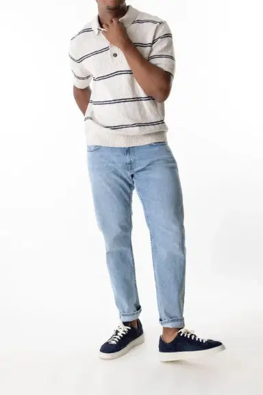 ELEVENTY Striped Polo | Thumbnail 2
