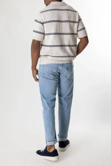 ELEVENTY Striped Polo | Thumbnail 4