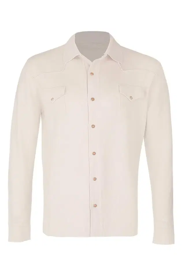 ELEVENTY Texas Shirt - Ivory