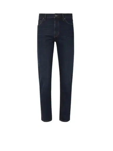 Zegna Dark Blue Rinse-washed Stretch Cotton Roccia Jeans | Thumbnail 1