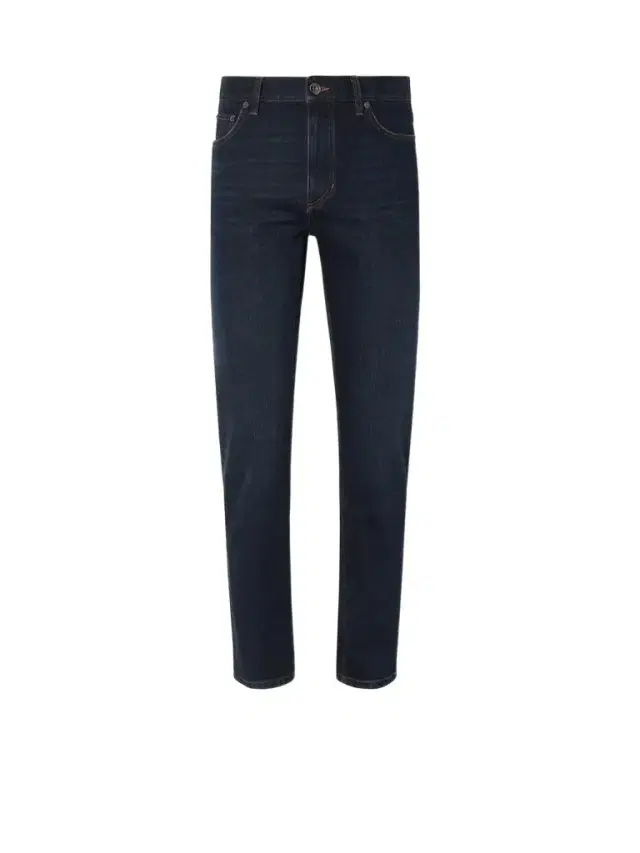 Zegna Dark Blue Rinse-washed Stretch Cotton Roccia Jeans