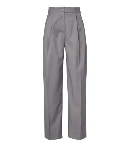 The Frankie Shop Doyer pleated wide-leg pants