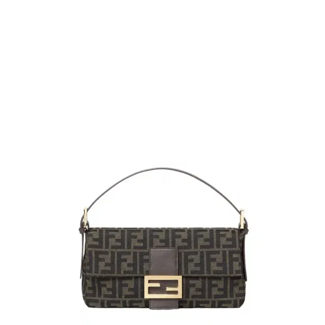 Fendi Baguette 26424 FF Zucca jacquard fabric bag