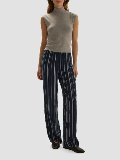 Favorite Daughter Women's The Everything Striped Pants - Midnight Grey - Size XS | Thumbnail 2 Favorite Daughter Women's The Everything Striped Pants - Midnight Grey - Size XS | Thumbnail 2