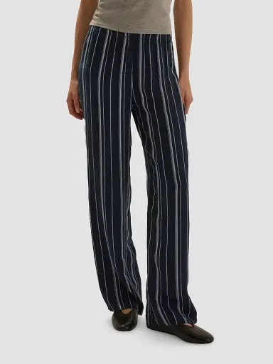 Favorite Daughter Women's The Everything Striped Pants - Midnight Grey - Size XS | Thumbnail 4 Favorite Daughter Women's The Everything Striped Pants - Midnight Grey - Size XS | Thumbnail 4