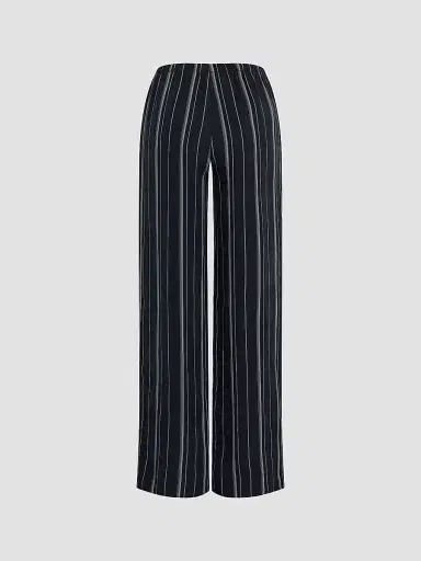 Favorite Daughter Women's The Everything Striped Pants - Midnight Grey - Size XS | Thumbnail 6 Favorite Daughter Women's The Everything Striped Pants - Midnight Grey - Size XS | Thumbnail 6