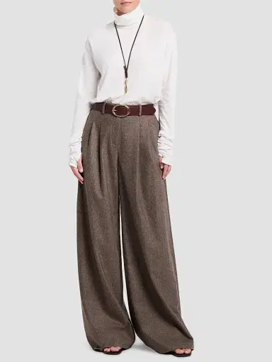 TWP Women's Abby Cotton Turtleneck Top - White - Size Small | Thumbnail 2