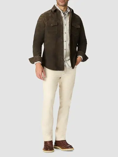Robert Graham Men's Marstow Suede Shirt Jacket | Thumbnail 2 Robert Graham Men's Marstow Suede Shirt Jacket | Thumbnail 2